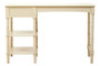 Heritage Ivory Desk with Drawer and Shelves