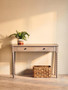 Heritage Two Drawer Desk with Natural Wash