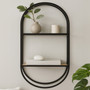 Mataram 2 Tier Wall Shelf