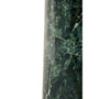 Avola Gold Side Table Green Marble Effect Base