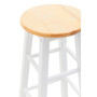 Chester Tall White Bar Stool