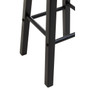 Chester Tall Black Bar Stool