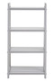 Chester Grey Wood Four Tier Shelf Unit
