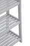 Chester Grey Wood Four Tier Shelf Unit