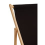 Beauport Black Deck Chair