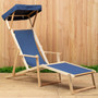Beauport Blue Lounger