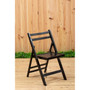 Beauport Black Folding Chair