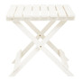 Beauport White Folding Table