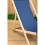 Beauport Grey Deck Chair