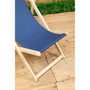 Beauport Grey Deck Chair