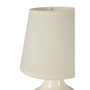Cream Ceramic Table Lamps - Set of 2