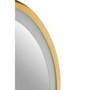 Avelino Illuminated Gold Oval Mirror