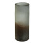 Chiara Large Grey Metallic Vase