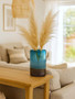 Chiara Medium Blue Sand Effect Vase