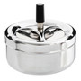 Chrome Effect Large Spinning Ashtray Chrome Effect Large Spinning Ashtray