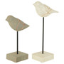 Vena Set of Two Bird Sculptures Vena Set of Two Bird Sculptures