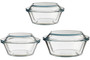 Set Of Three Casserole Dishes