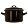 Porter Small Black Casserole Dish