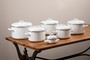 Porter Medium White Casserole Dish