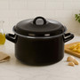 Porter Large Black Casserole Dish