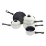 5pc Cream Belly Pan Set