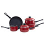 5pc Red Belly Pan Set