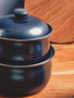 Viggo 3 Piece Black Saucepan Set with Lids