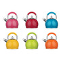 Orange Whistling Kettle - 2.4 Ltr