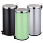Matt Black Pedal Bin - 30Ltr