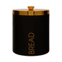 Liberty Black Enamel Finish Bread Bin
