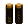 Liberty Black Enamel Salt and Pepper Set