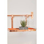 Sorello Rose Gold Single Shelf Storage Rack