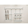 Sorello White Iron Hanging Knife Storage Rack