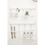 Sorello White Iron Hanging Knife Storage Rack