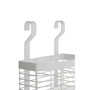 Sorello White Iron Hanging Storage Basket