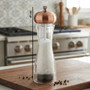 Cody Clear Small Salt or Pepper Mill with Copper Top