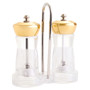 Cody Gold Salt And Pepper Mill Set On Stand