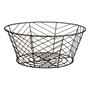 Vertex Black Powder Coat Fruit Basket