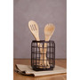 Vertex Round Bronze Coated Utensil Holder Vertex Round Bronze Coated Utensil Holder