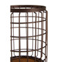 Vertex Round Bronze Coated Utensil Holder Vertex Round Bronze Coated Utensil Holder