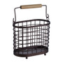 Vertex Oval Bronze Coated Utensil Holder