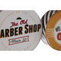 Barber Shop Storage Tins - Set of 2