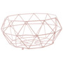 Vertex Pink Fruit Basket with Ball Feet
