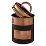 Prescott Charcoal / Copper Sugar Canister