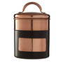 Prescott Charcoal / Copper Sugar Canister