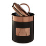 Prescott Charcoal / Copper Biscuit Canister