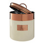 Prescott Cream / Copper Bread Bin