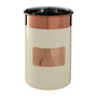 Prescott Cream / Copper Utensil Holder