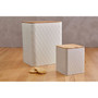 Rhombus Rectangular Storage Canister