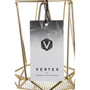Vertex Gold Finish Utensil Holder